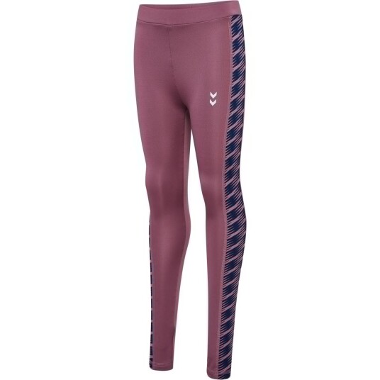 Hummel Wistful Mauve Mix Mid Waist Strømpebukser 140