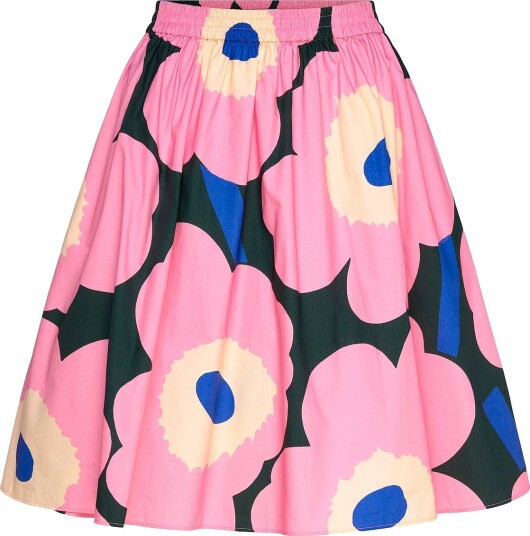 Marimekko Poiminnot Unikko   365 PINK GREEN BLUE   XXL