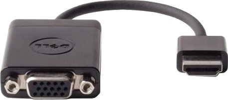 Dell Video Adapter 15 Pin D Sub Db 15 Hunn Til Hdmi Hann Svart