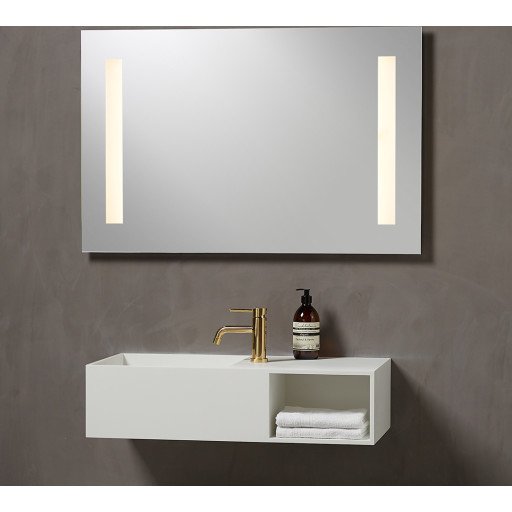 Loevschall Godhavn Speil med LED-belysning 100x65 cm Loevschall Godhavn Speil med LED-belysning 100x65 cm