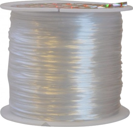 Infinity Hearts Strikk Nylon Hvit 0,8mm 50m