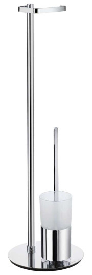 Smedbo Fk312 Toalettpapirholder/børste Krom