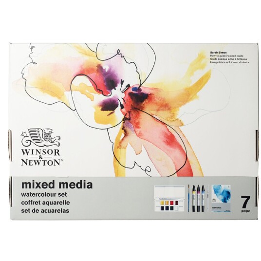 Winsor & Newton Mixed Media Watercolour 7 sett Winsor & Newton Mixed Media Watercolour 7 sett