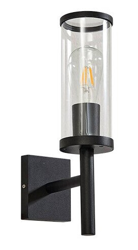 Zanta Utendørs Vegglampe H39 IP54 Svart - Lucande