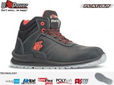 U-Power Sports-Arbeidsstøvler Walter S3 Src Buwalter