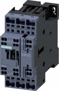 Siemens 3RT2025 2BB40 Kontaktor 1 Lukket + 1 Åpen/1 Lukket 24 VDC 7,5 kW 15/17/40 A Elfordeling & strømforsyning
