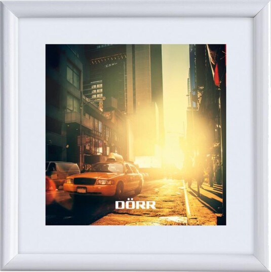 Dörr New York Square fotoramme i plast 10x10cm hvit