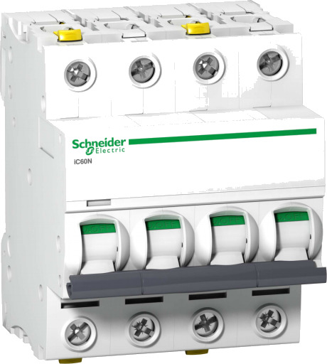 Strømbryter iC60N C 4P 63A 6kA