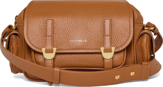 Coccinelle Campus Small Shoulder Bag   Brown   ONE SIZE