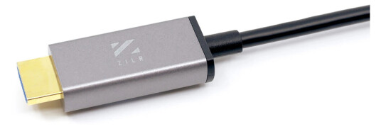 ZILR HDMI Fiberoptisk Kabel 10m High Speed Ethernet/4Kp60 Type-A
