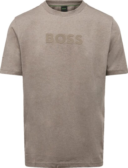 BOSS Ts_Logo LIGHT/PASTEL BROWN S