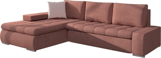 3 seters Hjørnesovesofa Rosa