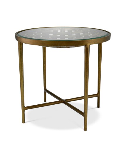 Sorrento Side Table Antique Brass Sorrento Side Table Antique Brass