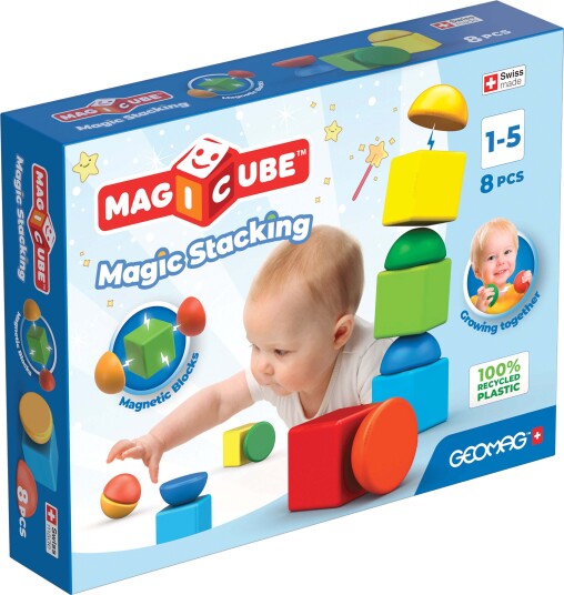 Geomag Magicube Magic Stacking Byggesett 8 Deler