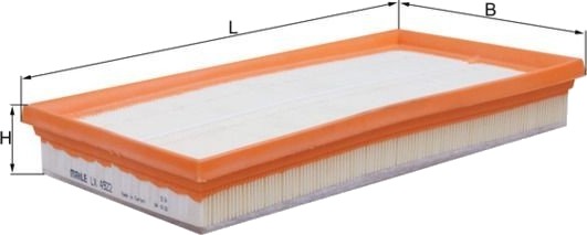 Luftfilter MAHLE ORIGINAL LX 4922 Luftfilter MAHLE ORIGINAL LX 4922