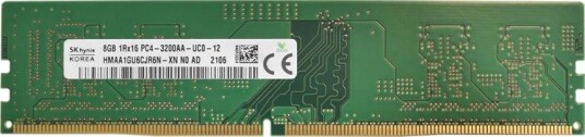 Rebuild IT HMAA1GU6CJR6N-XNN0-AD Hynix 8GB DDR4-3200MHz PC4-25600 non-ECC Unbuffered CL22 288-Pin
