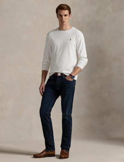 Polo Ralph Lauren Custom Slim Fit Soft Cotton T-Shirt - White - XS