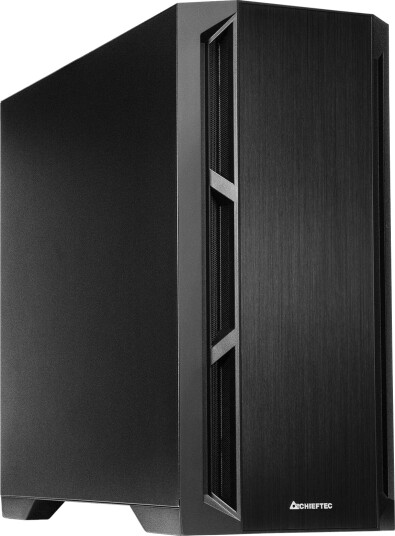 Chieftec Ries Ga-01B-Q-Op Midi Tower Kabinet med 7 Utvidelsesspor og SPCC Materiale