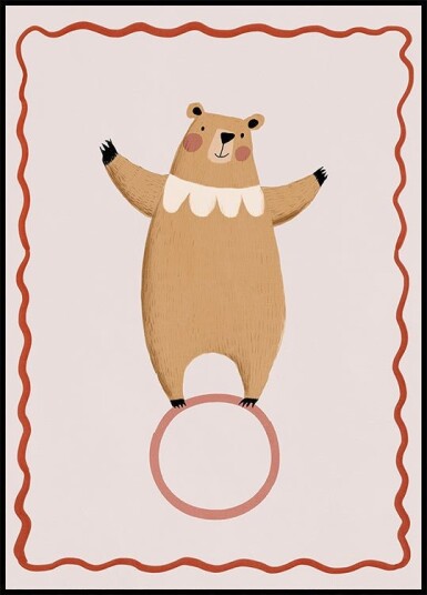 Balancingbear Plakat Plakat / 50x70cm