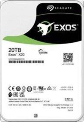 Seagate Exos X20 - 18TB - Harddisk - ST18000NM003D - SATA-600 - 3.5"