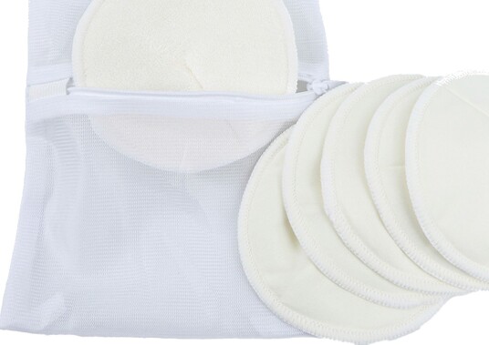 2b Baby Vaskbare Ammeinnlegg 6-Pakk Med Vaskepose 2b Baby Vaskbare Ammeinnlegg 6-Pakk Med Vaskepose