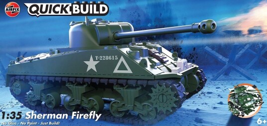 Airfix Quick Build Sherman Firefly Airfix Quick Build Sherman Firefly