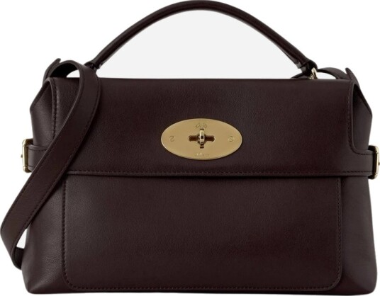 Mulberry Sml stevie top handle smooth supple lthr OS brun dame Mulberry Sml stevie top handle smooth supple lthr OS brun dame
