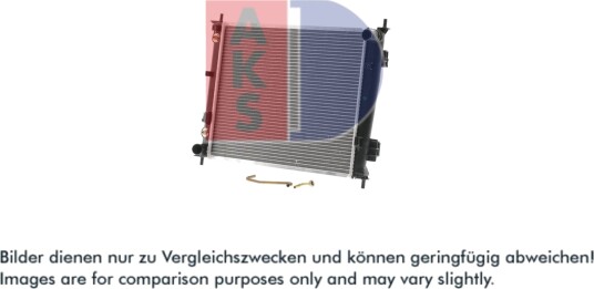AKS DASIS 510161N Radiator motorkjøling