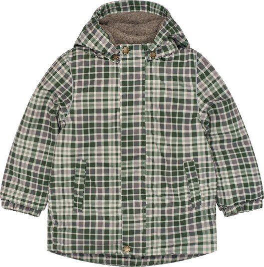 Mikk line Winter Jacket Aop Green 104