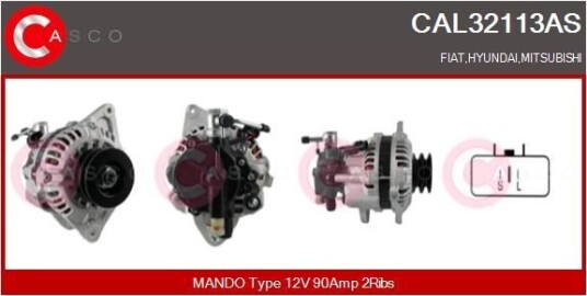 Dynamo CASCO CAL32113AS Dynamo CASCO CAL32113AS