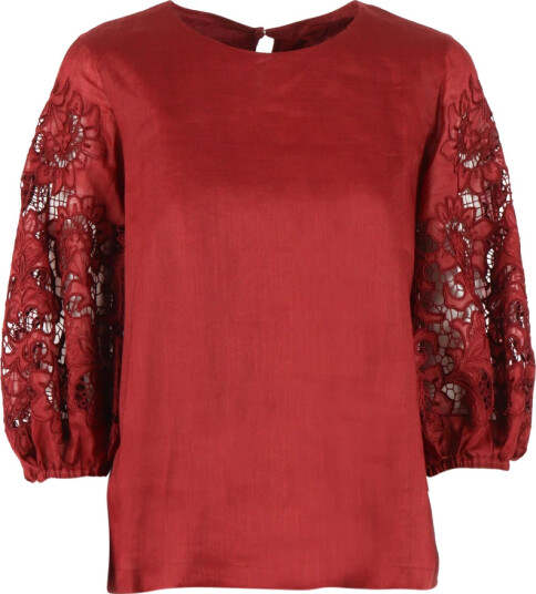 Max Mara Studio Dame Bluser & Skjorter Rød S,