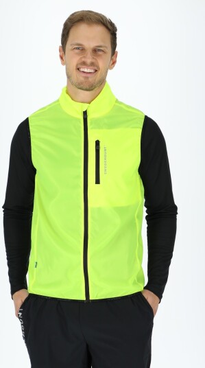 Swedemount Packable Wind Vest Neon M Vester