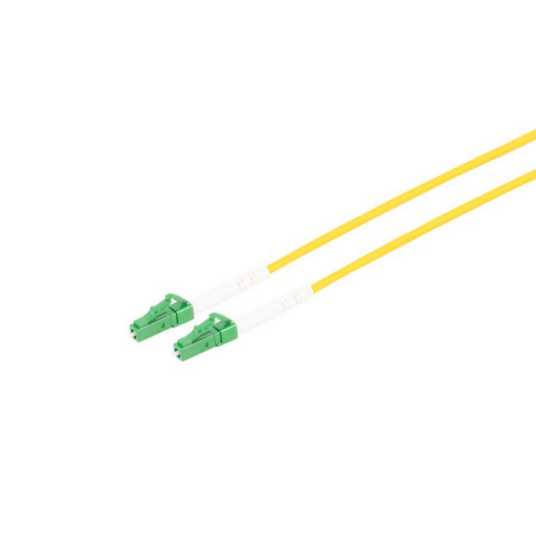 MicroConnect Fiberkabel Simplex LC LC OS2 APC 0,5m Gul MicroConnect Fiberkabel Simplex LC LC OS2 APC 0,5m Gul