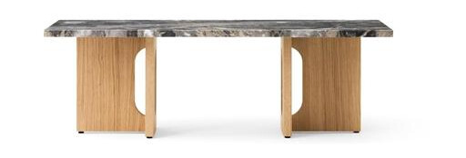 Audo Androgyne Spisebord 120x45 Naturlig Eik/grå Galakse