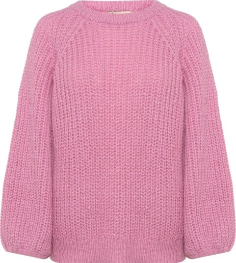 Peppercorn Pcjette Grs Knit Pullover   Pink   XXL