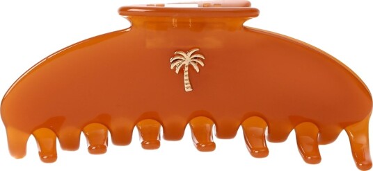 Hair clips Fan Palm Hair Clips Amber