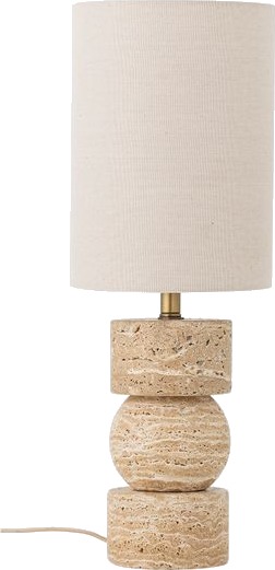 Bloomingville Marci Table Lamp Beige Ø 19 CM Bloomingville Marci Table Lamp Beige Ø 19 CM