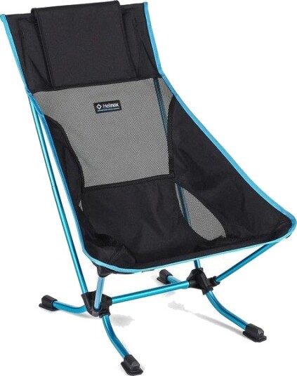 Helinox Beach Chair Black/Cyan Blue OS
