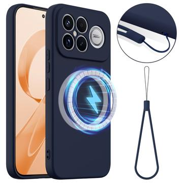 Xiaomi Redmi K90 Pro Max/Poco X8 Ultra Liquid Silikondeksel MagSafe kompatibel Mørkeblå
