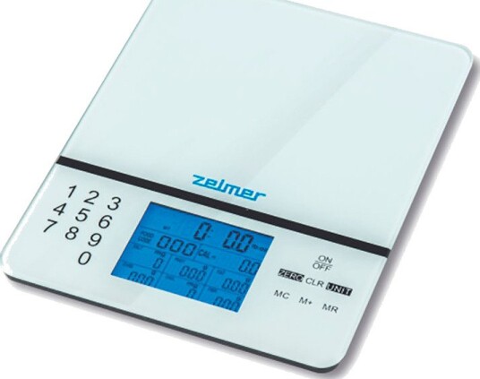 Zelmer ZKS1500 Kjøkkenvekt (1g/5kg) Zelmer ZKS1500 Kjøkkenvekt (1g/5kg)