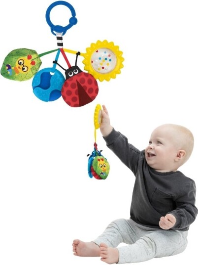 Baby Einstein Sensorisk babyleke med rangle Baby Einstein Sensorisk babyleke med rangle