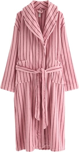 Lindex Fleece Robe Pink XXL