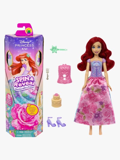 Disney Princess - Spin & Reaveal Ariel Doll (HTV88) Disney Princess - Spin & Reaveal Ariel Doll (HTV88)