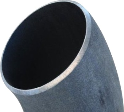 Sv.Bøjn.323,9 7,1 Mm 45 Gr   Søml Slyngr. Fasede Kval En10253 2 Type A P235gh 3D