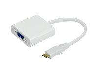 MicroConnect Mini HDMI til VGA-adapter - Svart