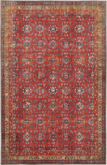Flatvevd teppe Omarien rød Størrelse: 150 x 230 cm