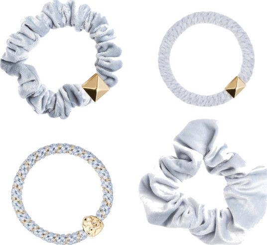 DARK Hair Ties Combo Cool Blues DARK Hair Ties Combo Cool Blues