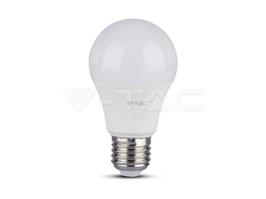 V-Tac Led-Pære 8,5W E27 A60 Vt-2099 6500K 806Lm V-Tac Led-Pære 8,5W E27 A60 Vt-2099 6500K 806Lm
