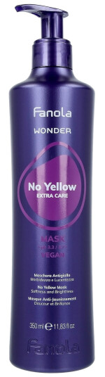 Fanola Wonder No Yellow Mask Softness And Shine 350 ml