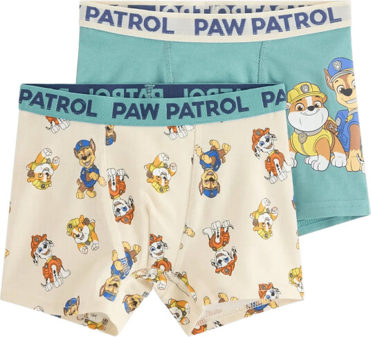 Lindex 2-Pack Paw Patrol Boxer Shorts - Blue - 110/116